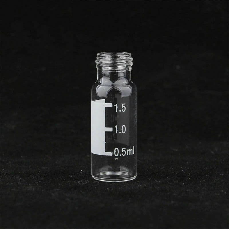 Lab liquid Chromatography Analysis glass 2ml screw vials with closures manufacturer
